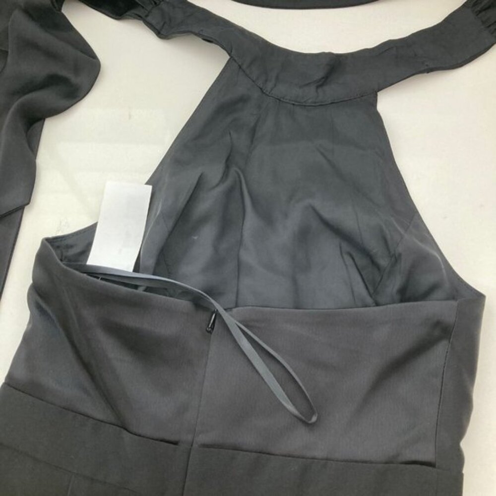 JILL JILL Halter Top Wide Leg Jumpsuit - Picture 6 of 9